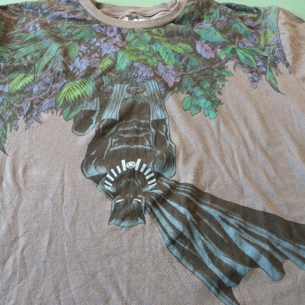 MF Marvel Batman Mens 2XL Gray Cotton Short Sleeve Great Graphics T-shirt